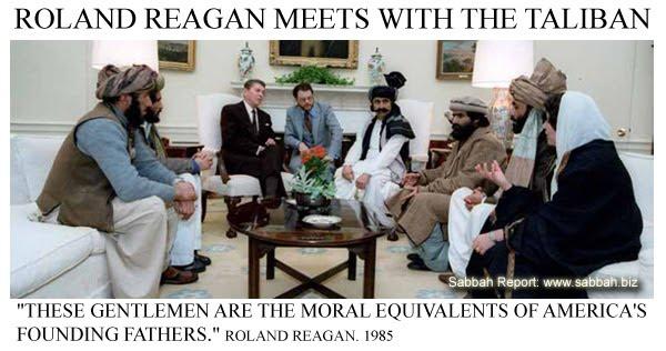 Reagan rencontre les Talibans